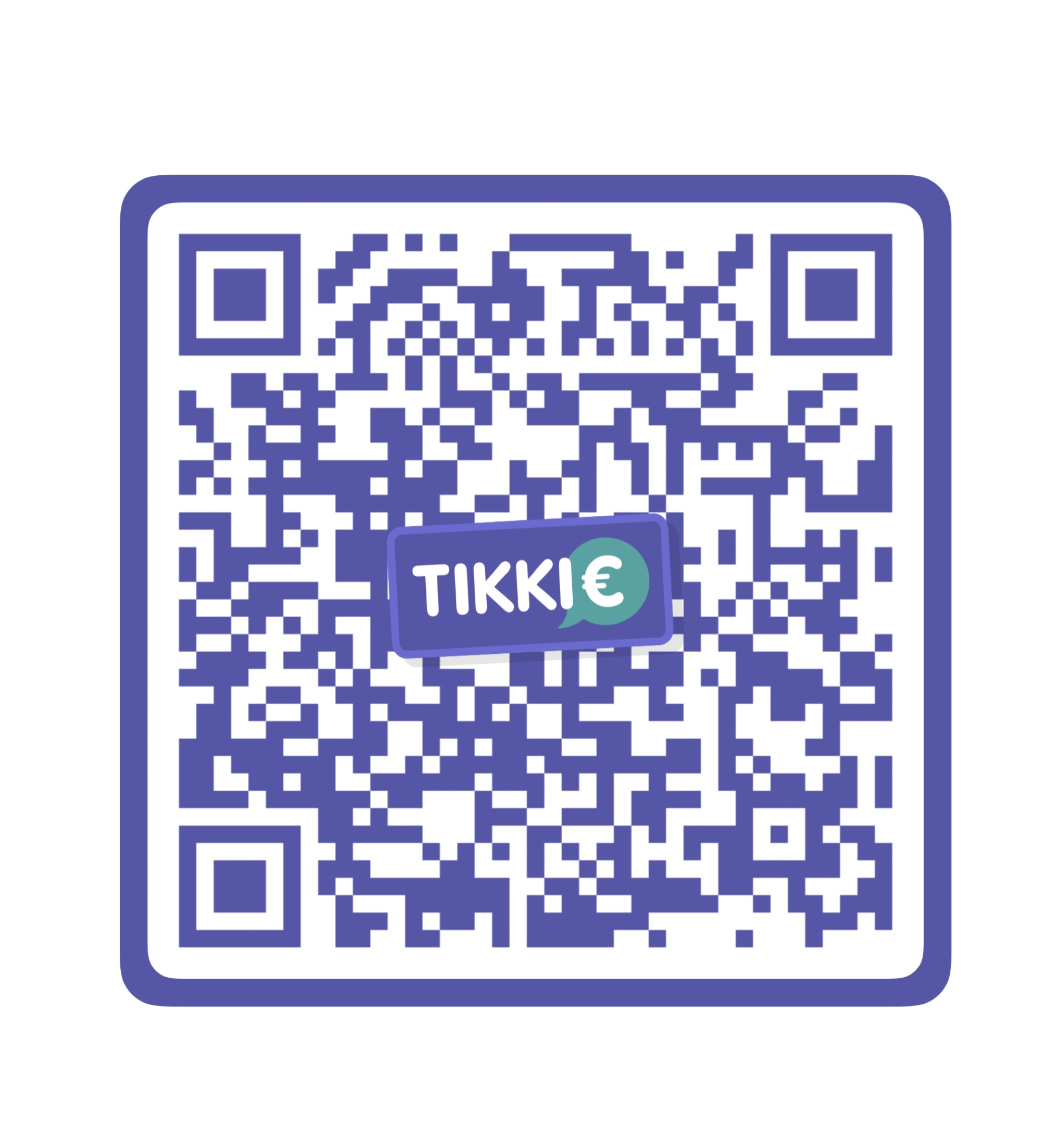 Tikkie tip jar QR code